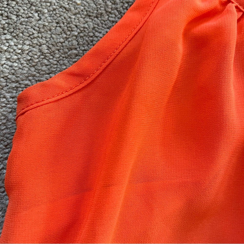 Women’s Flowy Lined Sundress with Lattice Back Detail Size Large - Picture 5 of 13